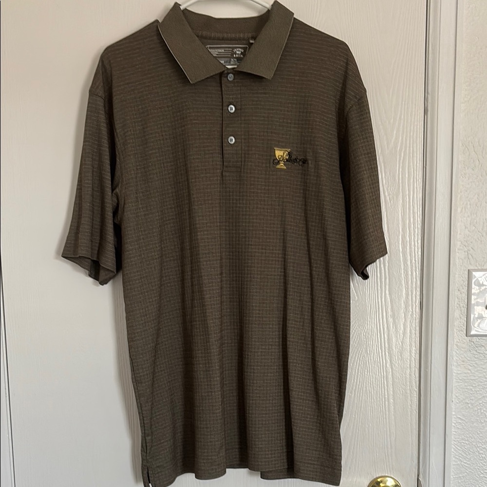 Men's Brown Polo Shirt
